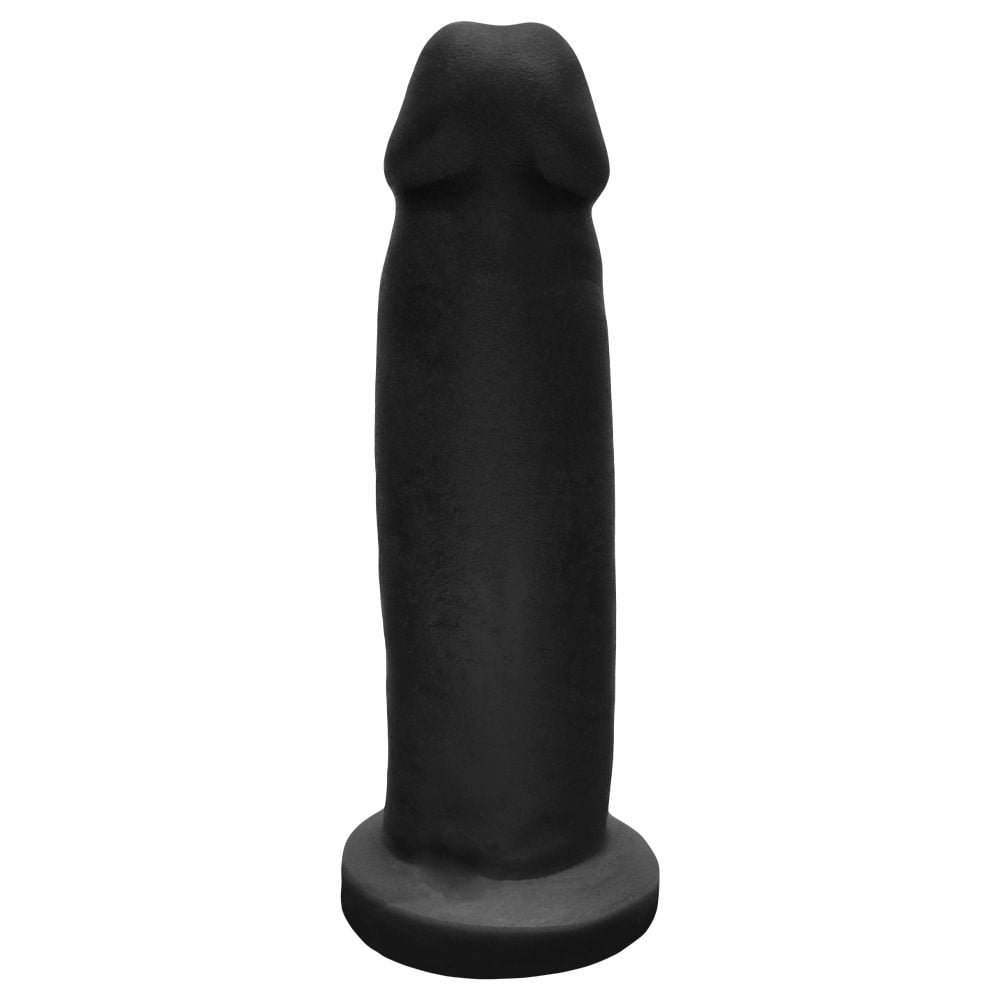 Pênis De Borracha Maciça 15,4 X 3,9cm Prazer E Cia