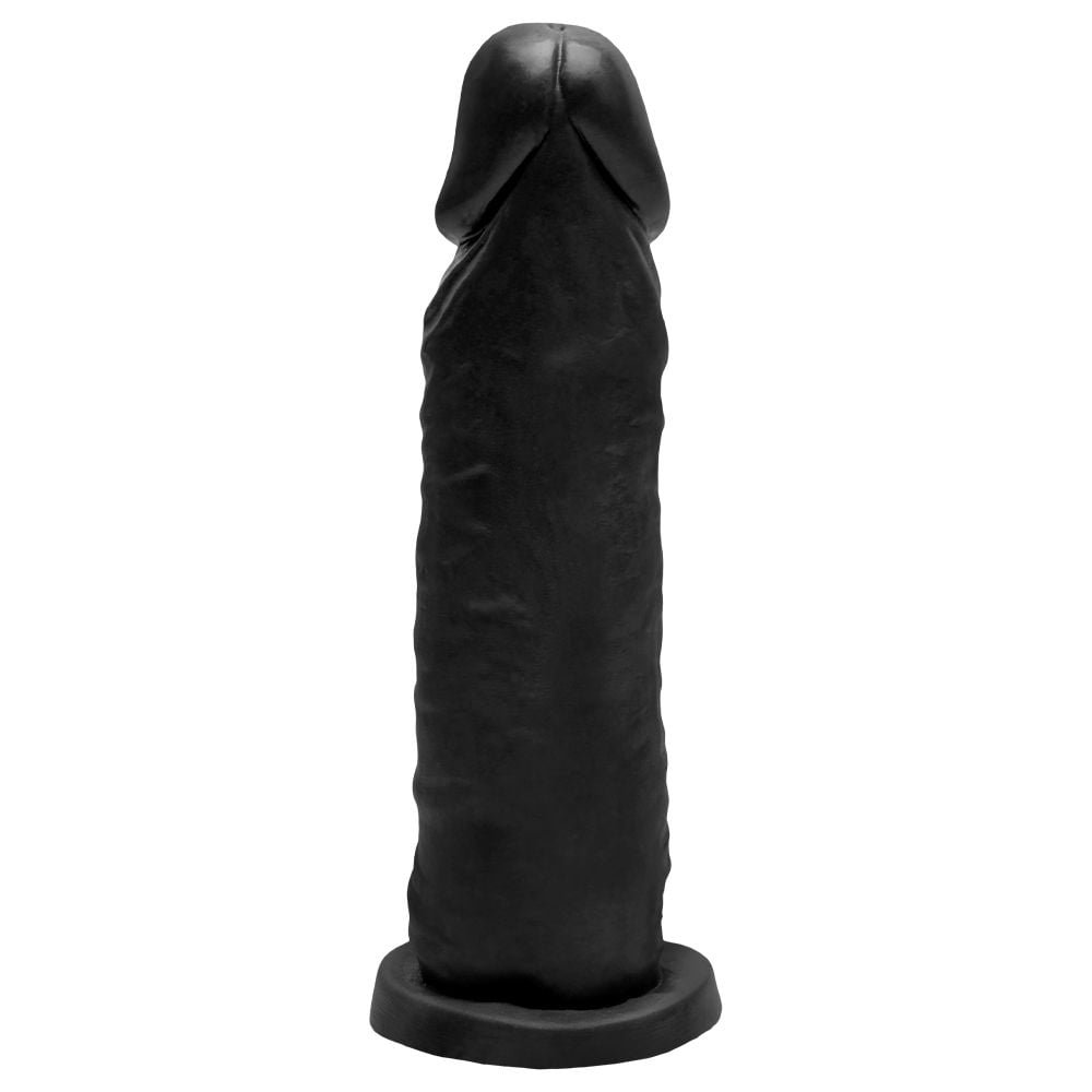 Pênis De Borracha Maciça 16 X 4,1cm Prazer E Cia