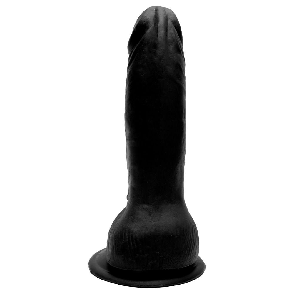Pênis De Borracha Maciça 16,5 X 3,8cm Prazer E Cia