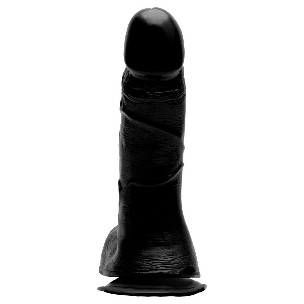 Pênis De Borracha Maciça 17 X 4cm Prazer E Cia