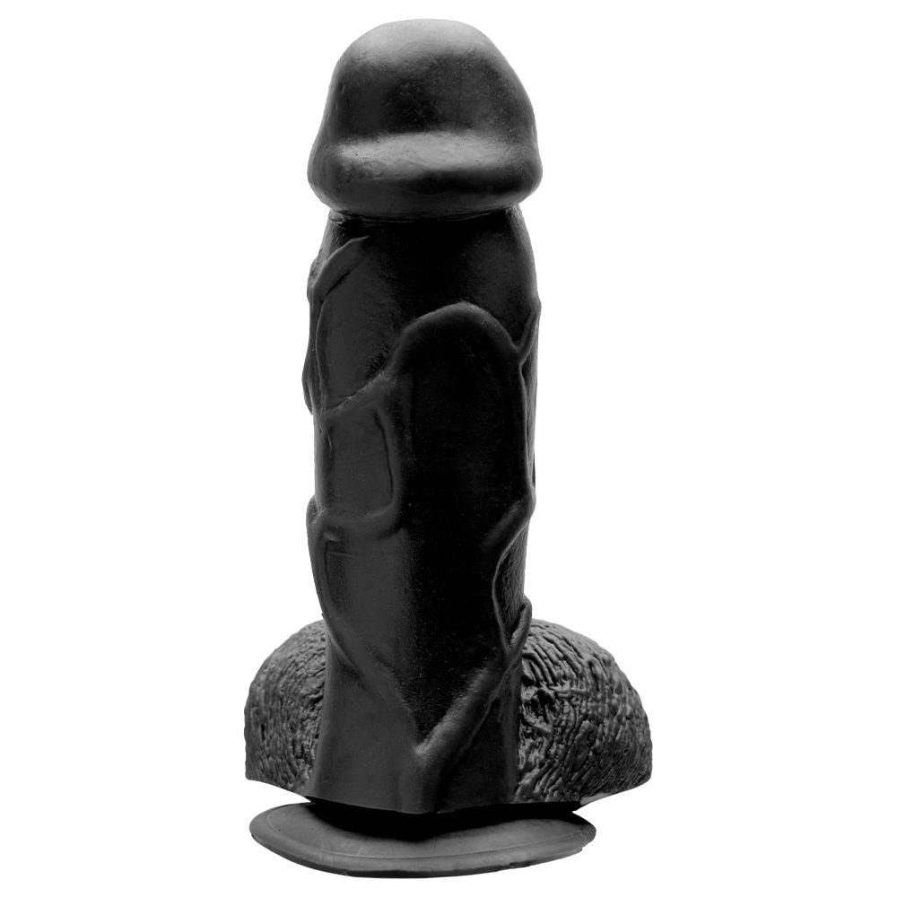 Pênis De Borracha Maciça 18,5 X 4,8cm Prazer E Cia