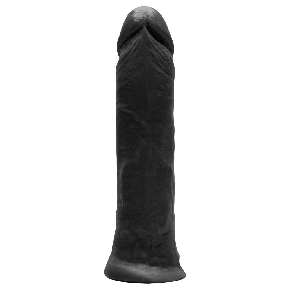 Pênis De Borracha Maciça 20 X 4,4cm Prazer E Cia