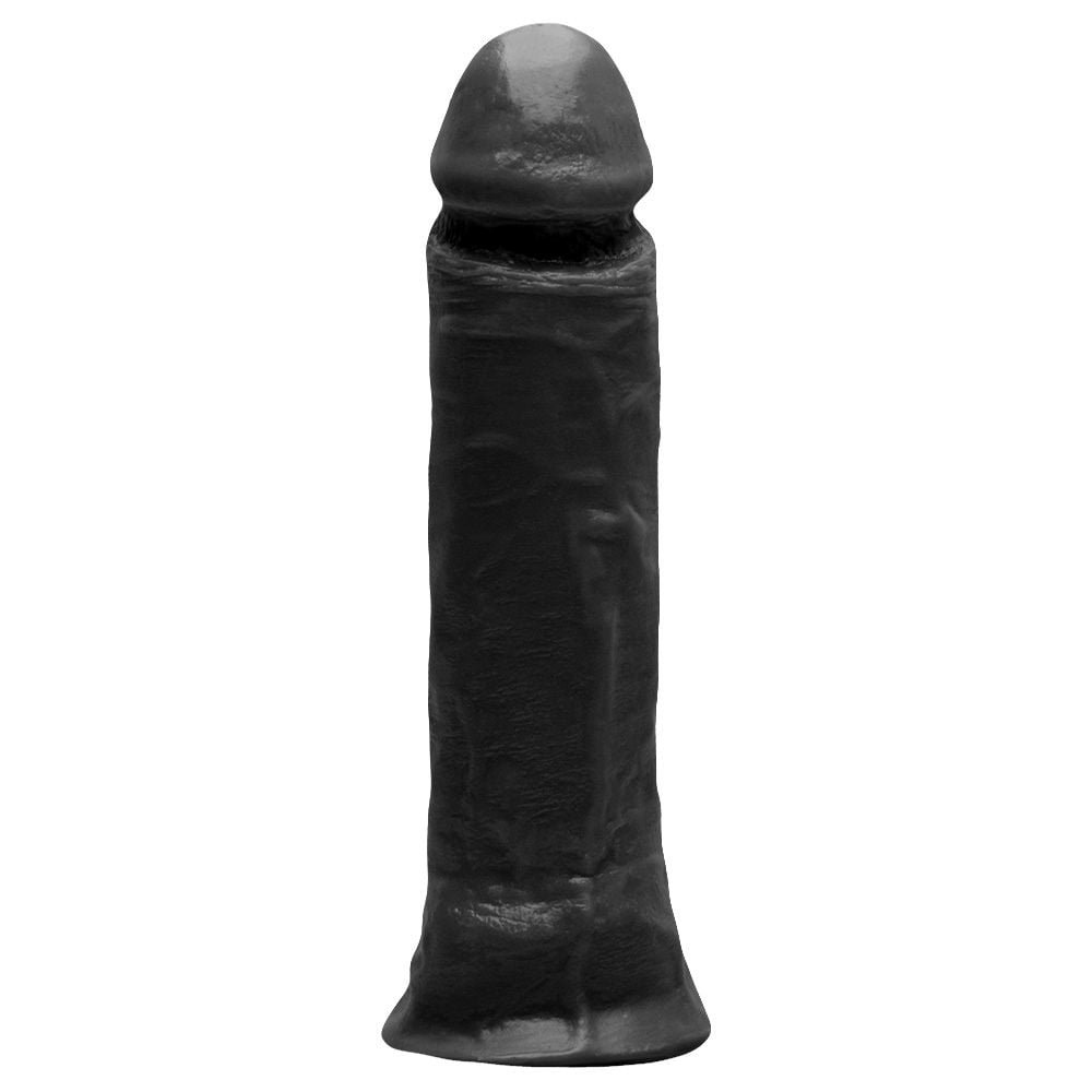 Pênis De Borracha Maciça 20 X 4,4cm Prazer E Cia
