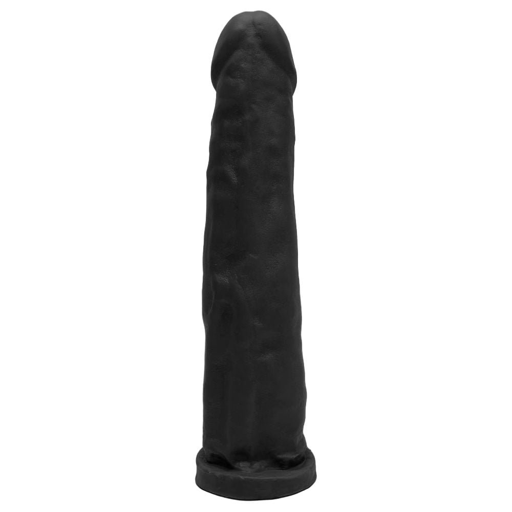 Pênis De Borracha Maciça 28,5 X 5,4cm Prazer E Cia