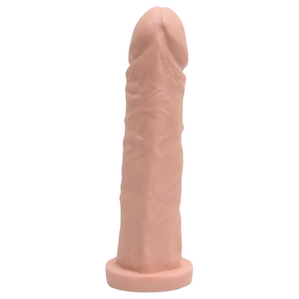 Pênis De Borracha Maciço 16,4 X 3,4cm Pau Brasil