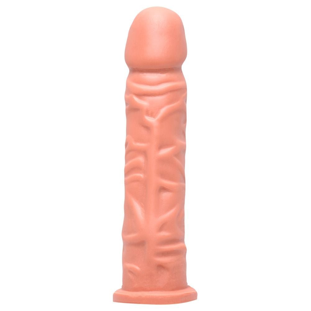 Pênis De Borracha Maciço 18 X 4cm Dominatrixxx