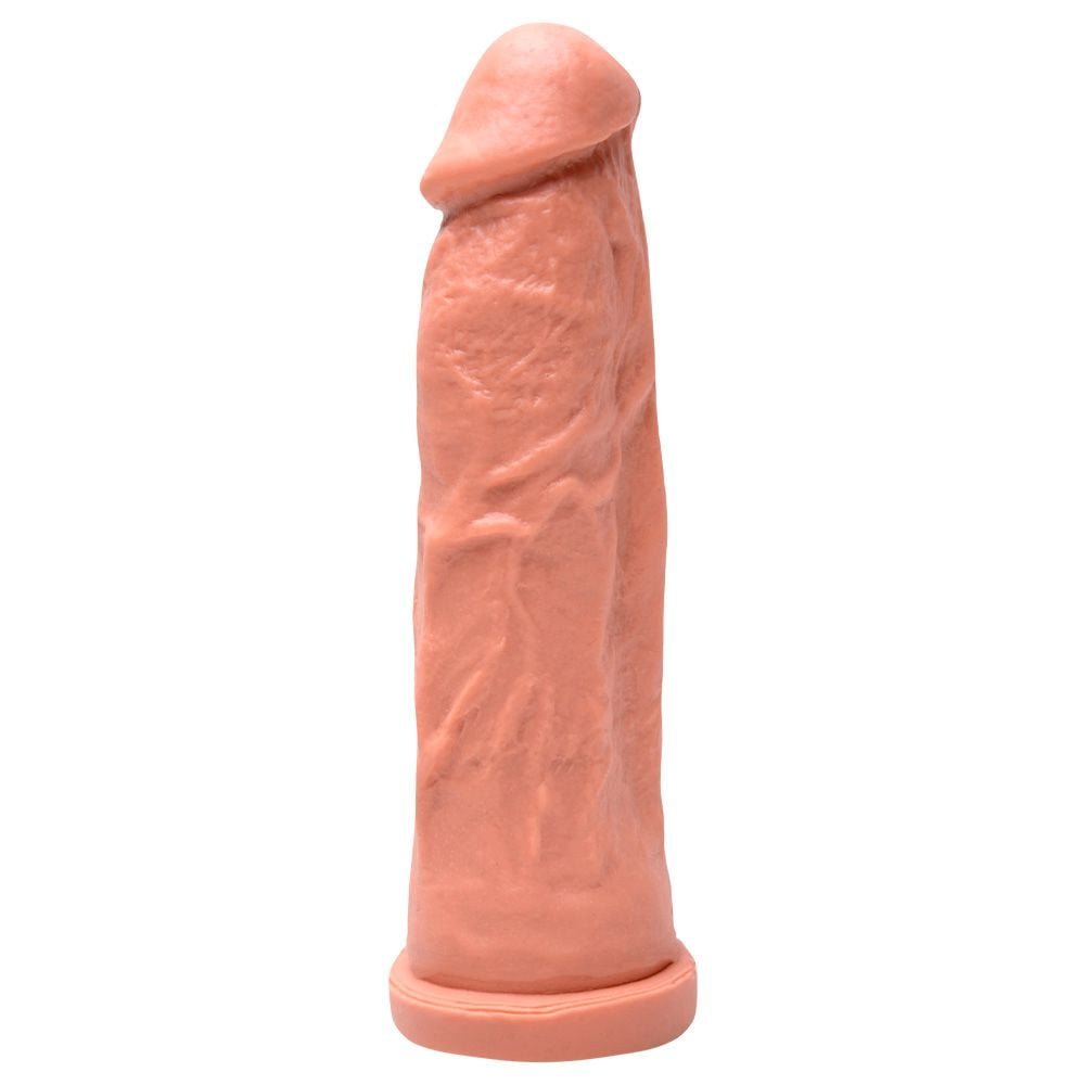 Pênis De Borracha Maciço 18 X 5cm Dominatrixxx