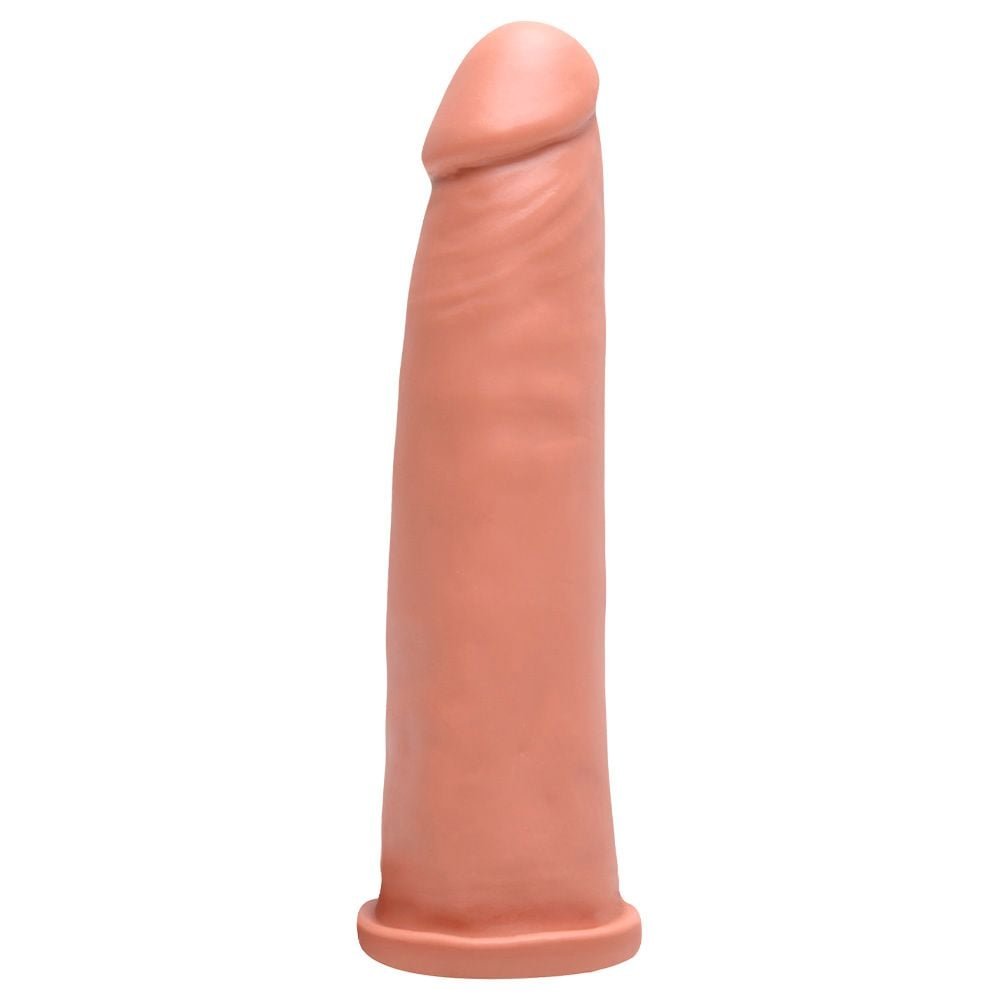 Pênis De Borracha Maciço 18,5 X 4,5cm Dominatrixxx