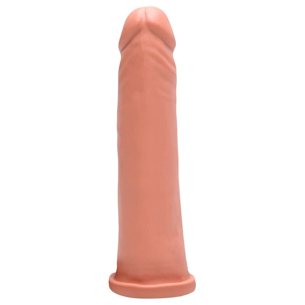 Pênis De Borracha Maciço 18,5 X 4,5cm Dominatrixxx
