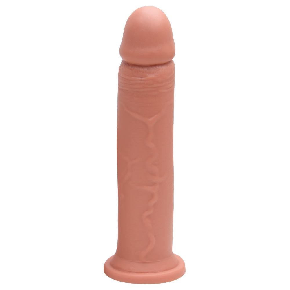 Pênis De Borracha Maciço 20,5 X 4,5cm Dominatrixxx