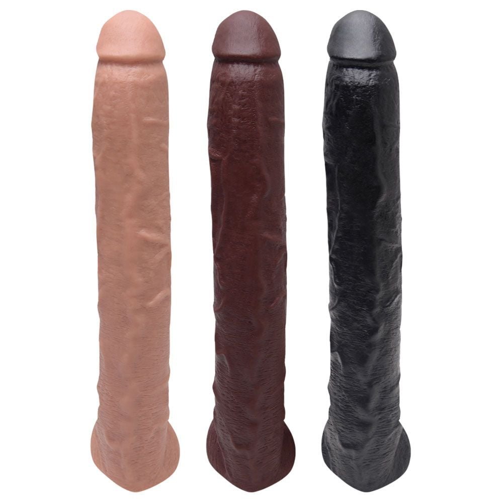 Pênis De Borracha Maciço 39 X 5,6cm Kgel