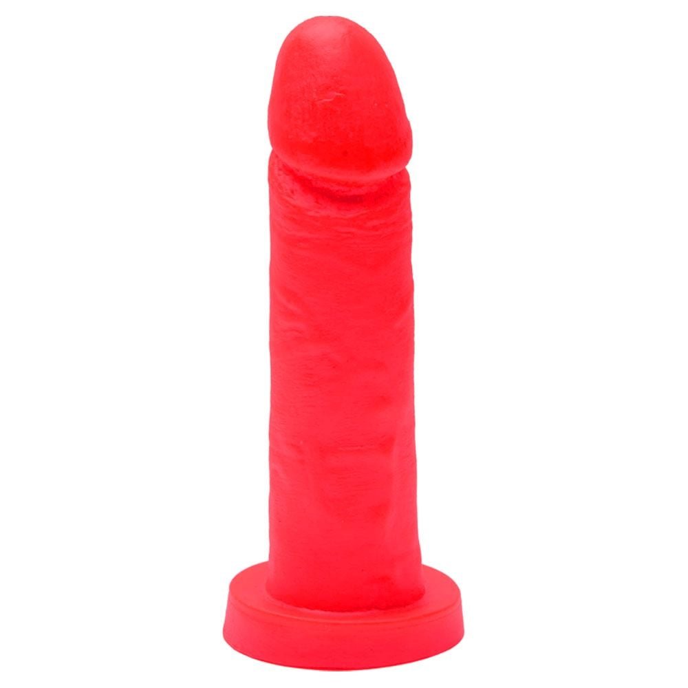 Pênis De Borracha Maciço Colors 15,5 X 3,7cm Kgel