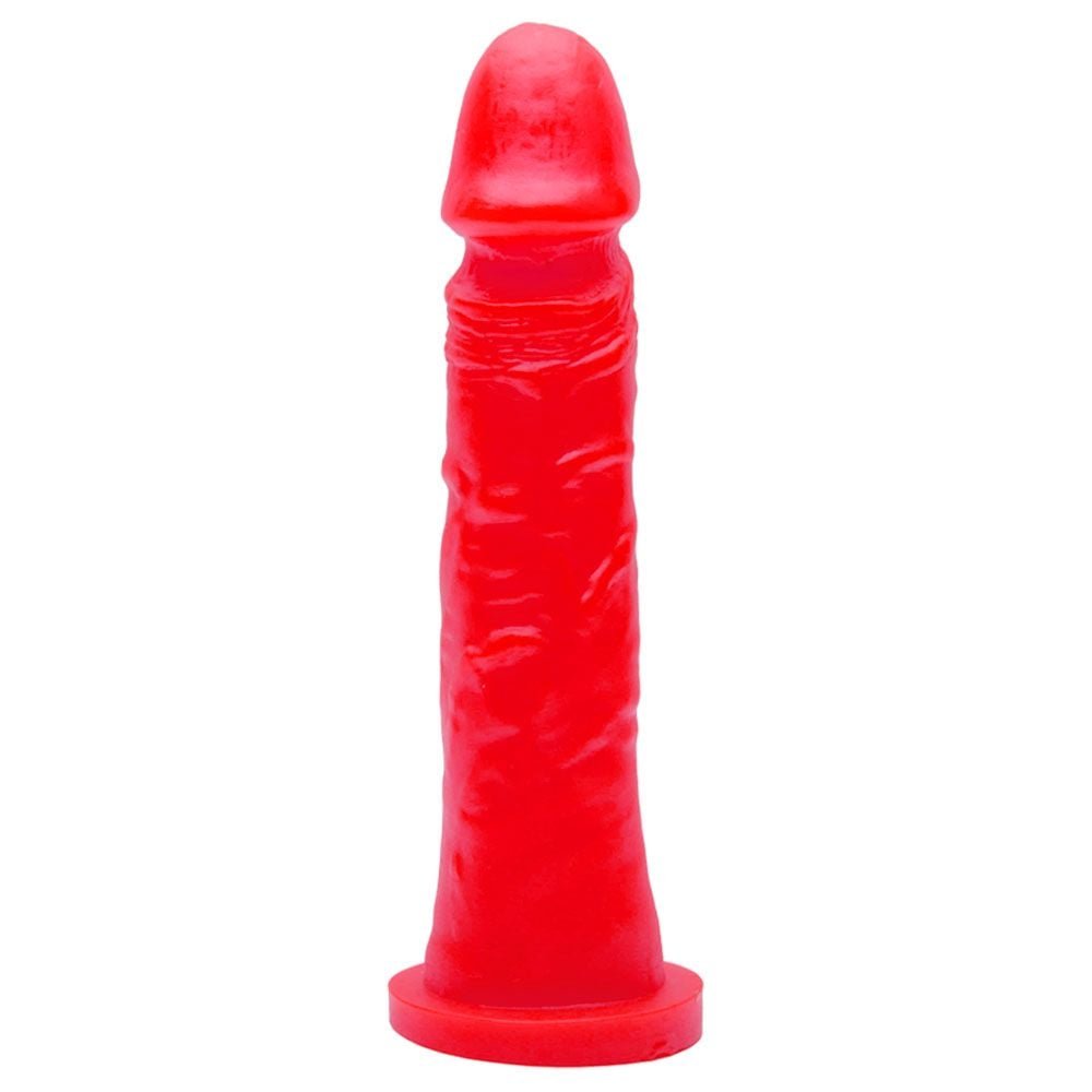 Pênis De Borracha Maciço Colors 17,5 X 3,8cm Kgel