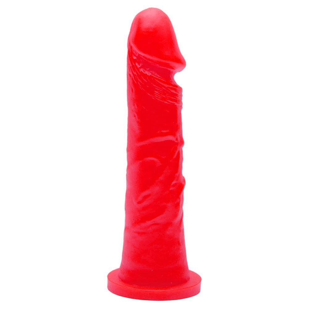 Pênis De Borracha Maciço Colors 17,5 X 3,8cm Kgel
