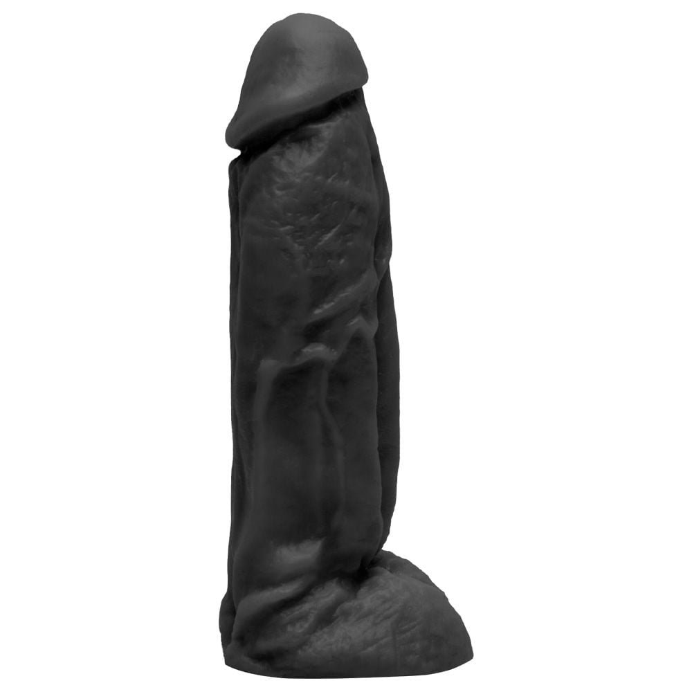 Pênis De Borracha Maciço Escroto 18 X 4,5cm Soulsex