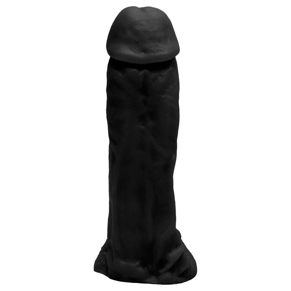 Pênis De Borracha Maciço Escroto 18 X 4,5cm Soulsex