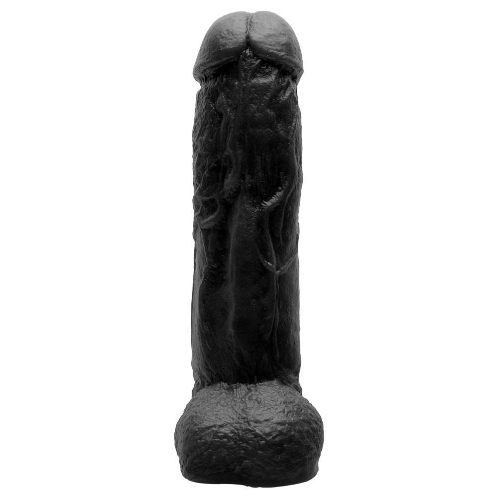 Pênis De Borracha Maciço Escroto 22 X 5cm Soulsex