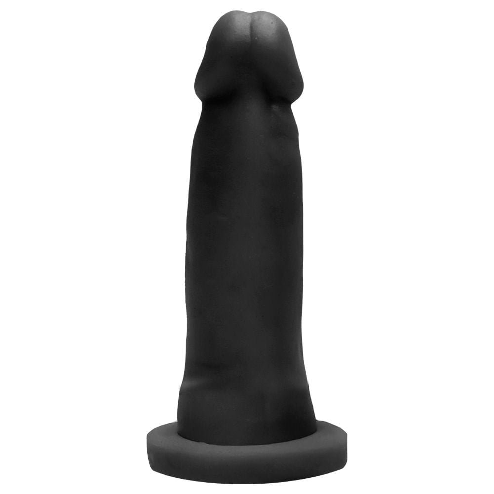 Pênis De Borracha Maciço Realístico 13,5 X 3,5cm Soulsex