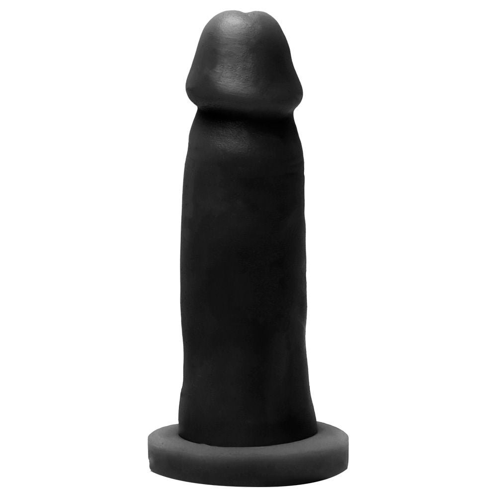 Pênis De Borracha Maciço Realístico 13,5 X 3,5cm Soulsex