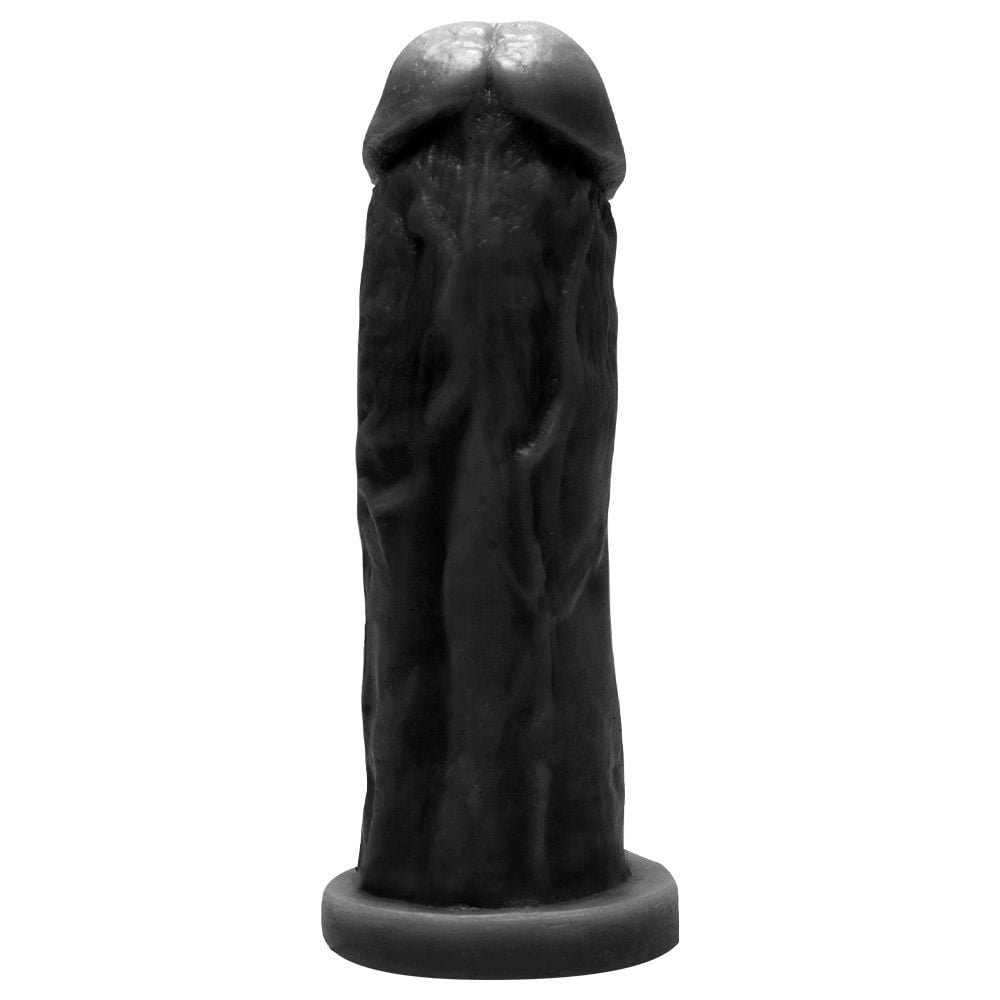 Pênis De Borracha Maciço Realístico 17 X 4,5cm Soulsex