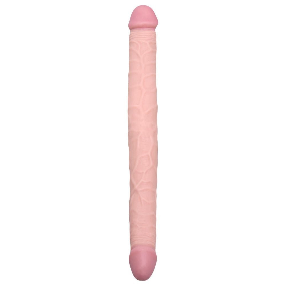 Pênis Duplo 36cm Com Veias Salientes Double Dildo Vipmix