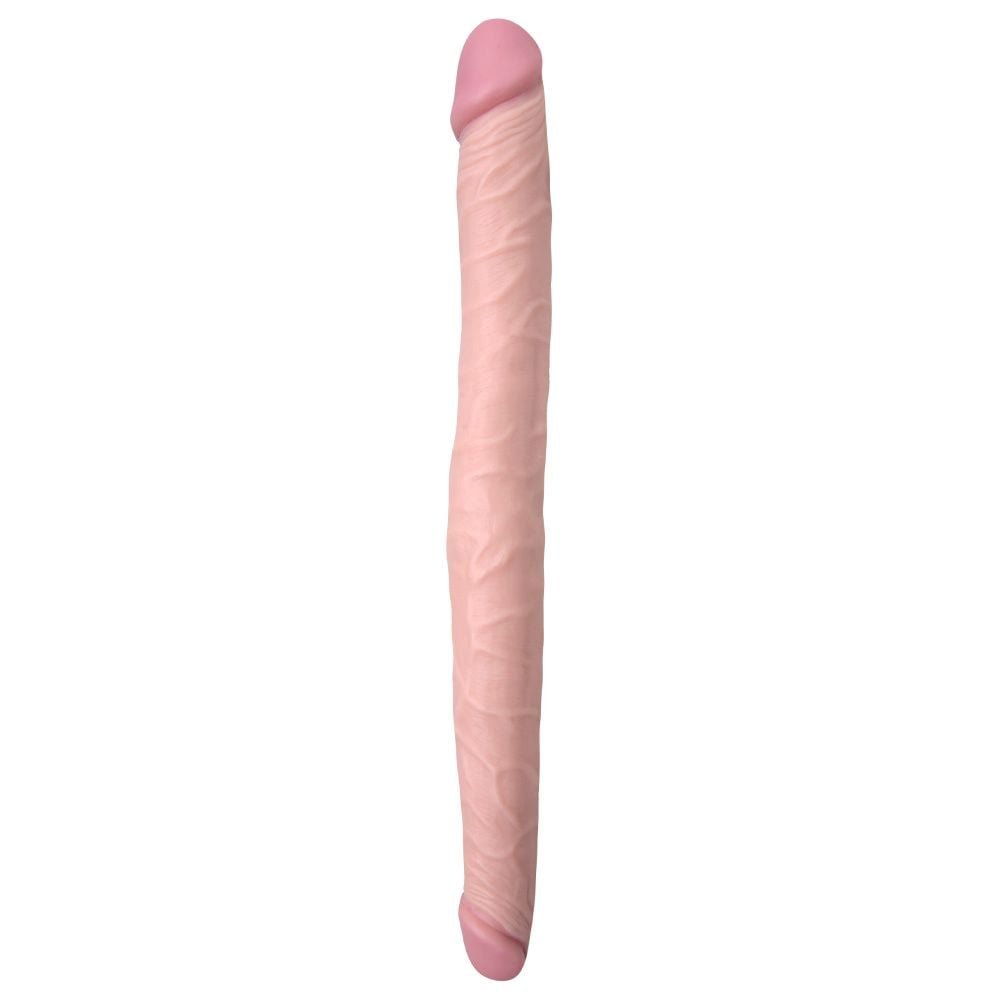 Pênis Duplo 36cm Com Veias Salientes Double Dildo Vipmix