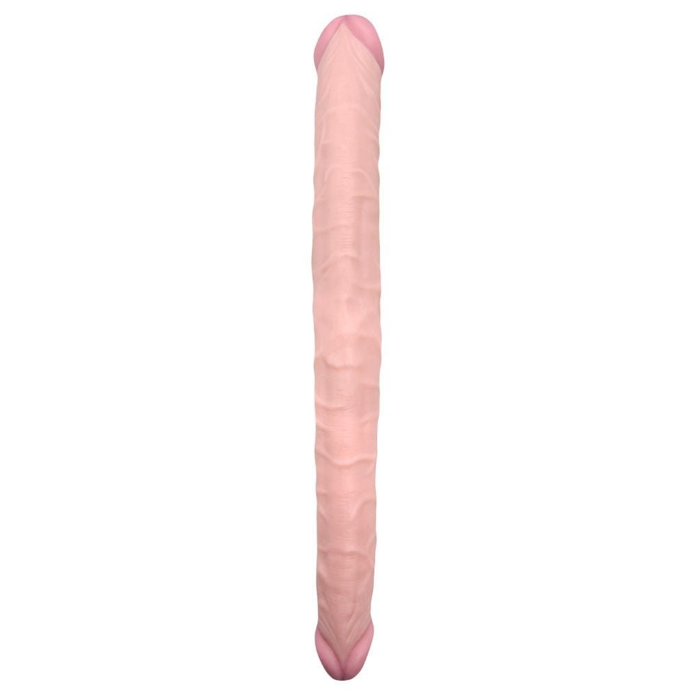 Pênis Duplo 36cm Com Veias Salientes Double Dildo Vipmix
