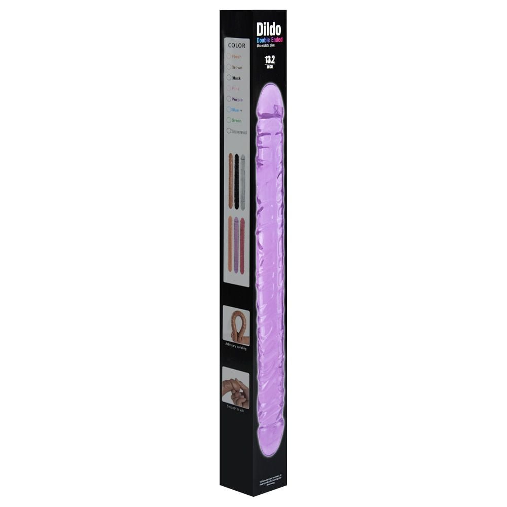 Pênis Duplo Dildo Double 33,5 X 3,2cm Youvibe Vipmix