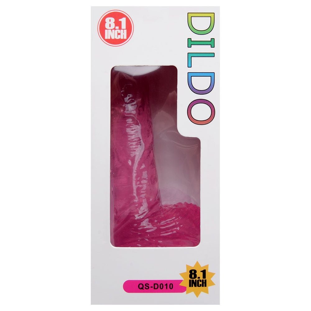 Pênis Escroto Transparente 20,5 X 3,8cm Sexy Import