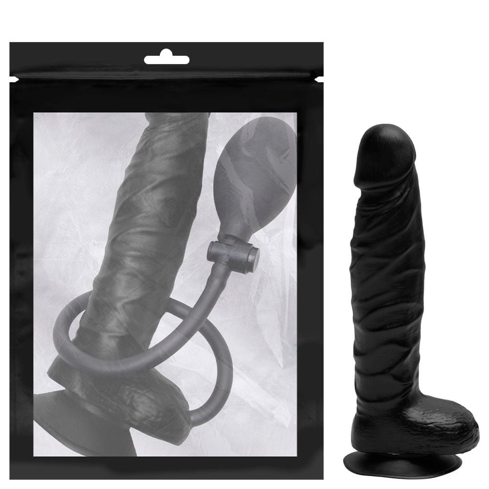 Pênis Inflável Pump Play 20 X 3,8cm Sexy Import