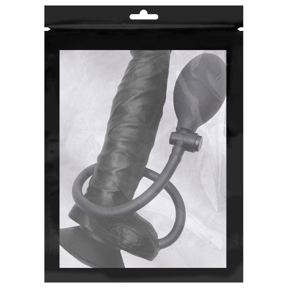Pênis Inflável Pump Play 20 X 3,8cm Sexy Import