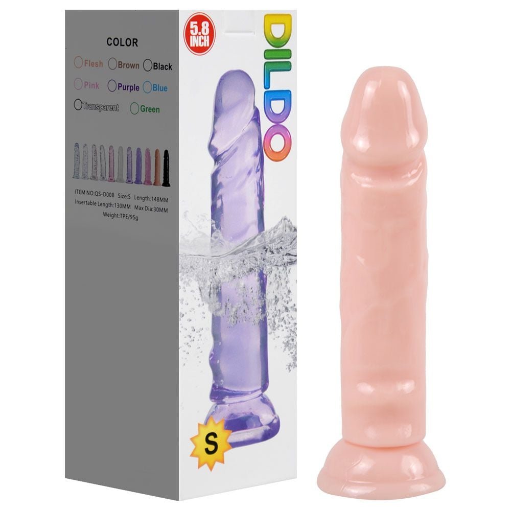 Pênis Real Jelly 14,8 X 3cm Ventosa Youvibe Vipmix
