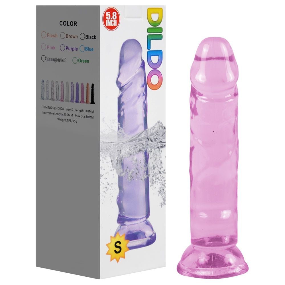 Pênis Real Jelly 14,8 X 3cm Ventosa Youvibe Vipmix