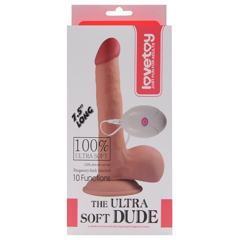 Pênis Realístico 10 Vibrações Impulse 7.5 Lovetoy Vipmix