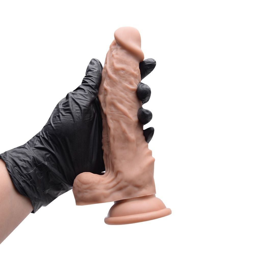 Pênis Realístico 20 Vibrações Mars Dildo 19,5cm Vipmix