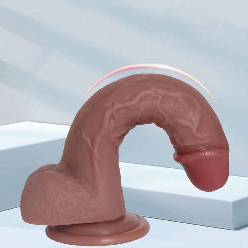 Pênis Realístico com Ventosa - 20,0 x 3,8