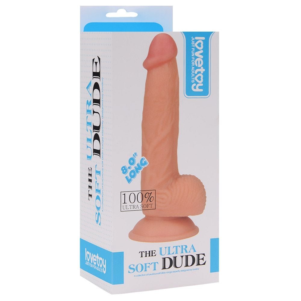 Pênis Realístico Com Ventosa Lovetoy 8.0 Vipmix