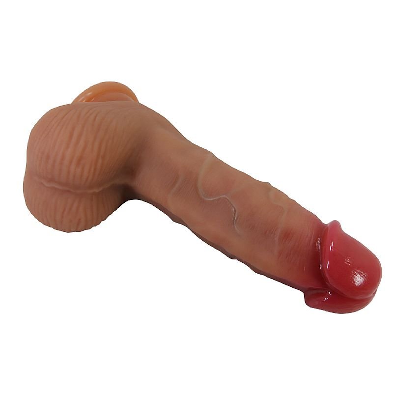 Pênis Realístico com Ventosa / Silicone Líquido - Duvall - 19.3 x 4.5 cm - Pretty Love