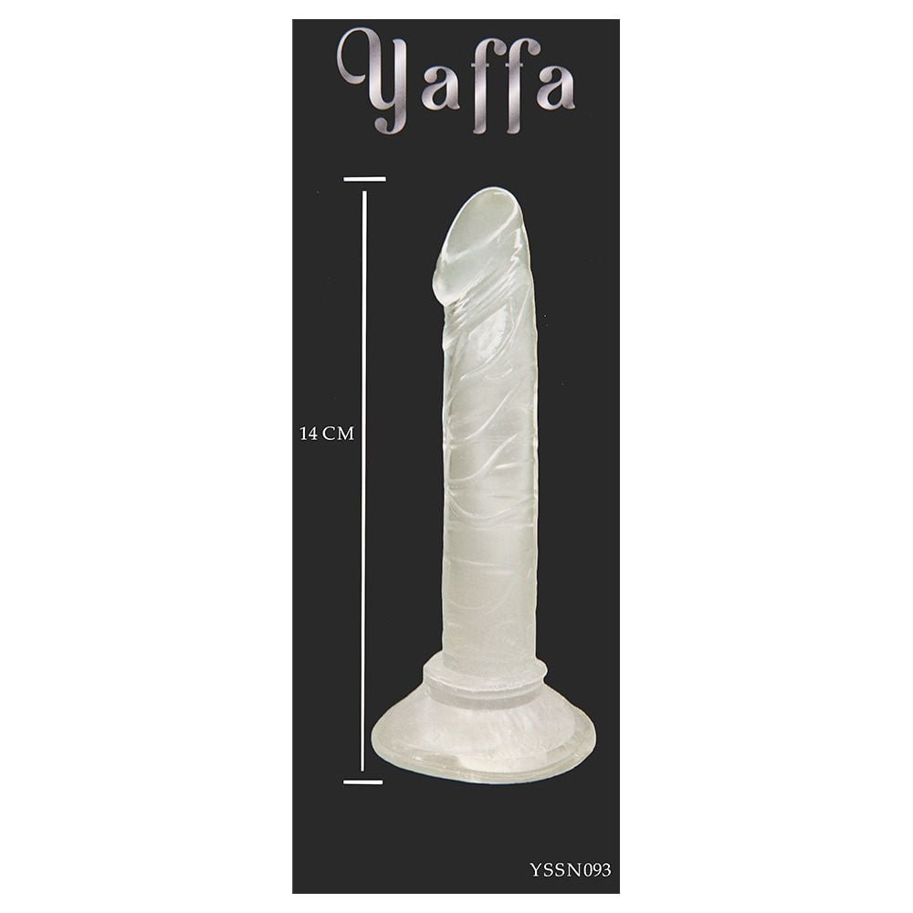 Pênis Realístico Com Ventosa Tpe 14 X 2cm Yaffa