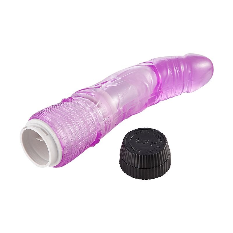 Pênis Realístico com Vibrador à pilha - 19,0 x 4,3 cm - Rosa