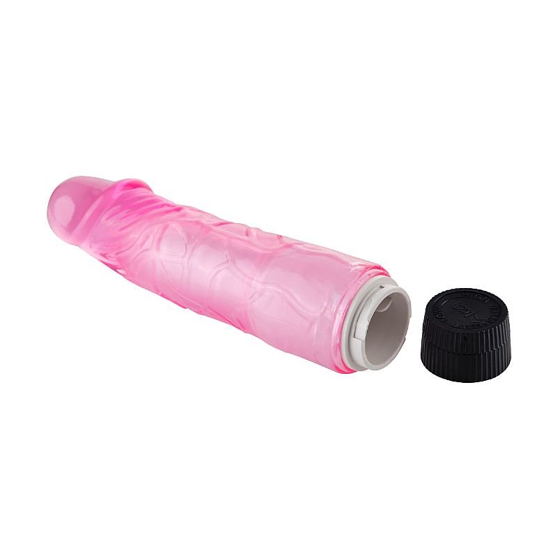 Pênis Realístico com Vibro - 18,5 x 4,0 - Roxo