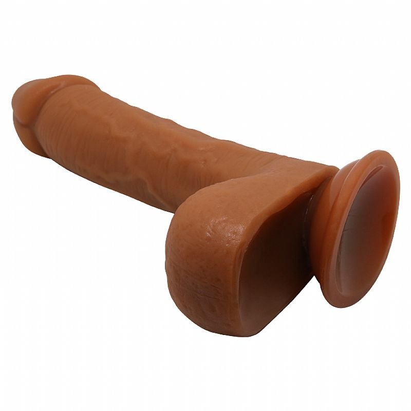 Pênis Realístico em Silicone - Beautiful - Johnson - 23,4x4,7 - Baile - Bege