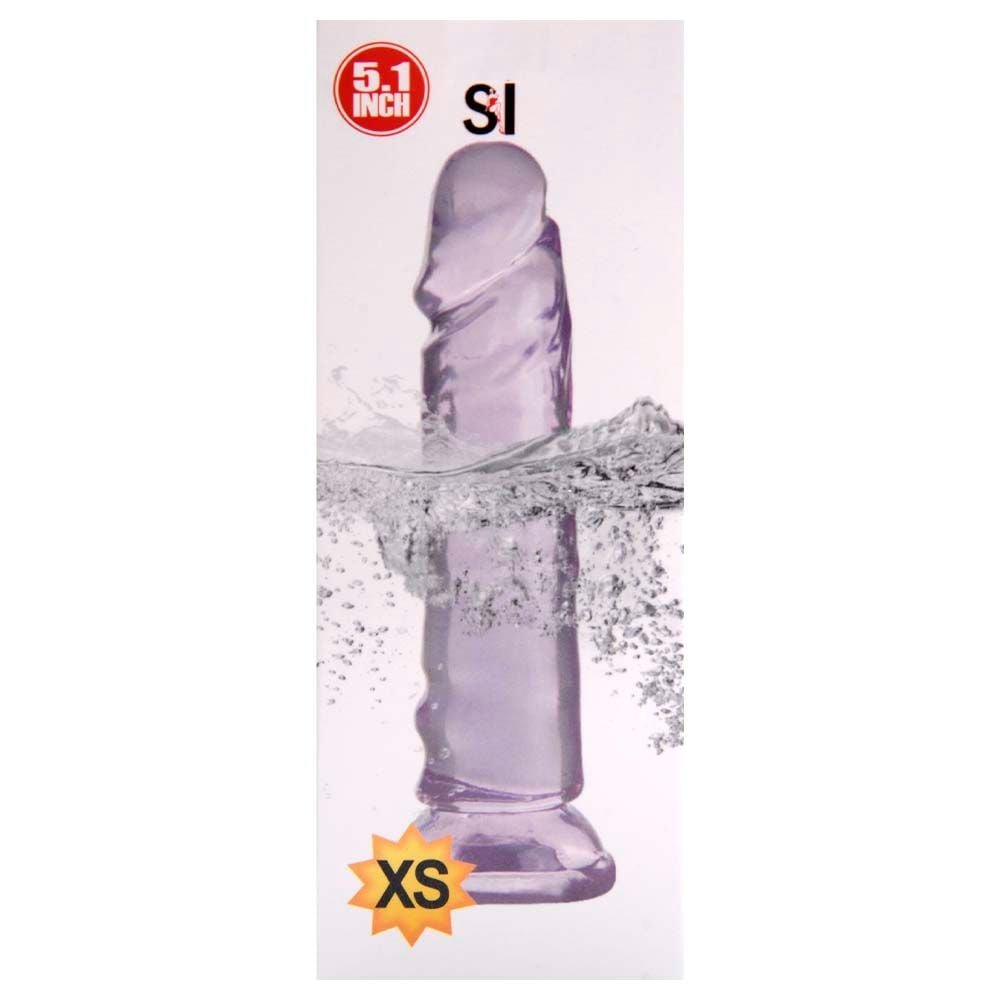 Pênis Realístico Jelly Ventosa 13 X 2,5cm Sexy Import