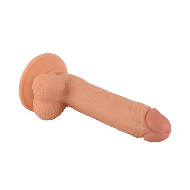 Pênis Realístico Mr. Rude 6 com ventosa - 20,0X 3,8 cm