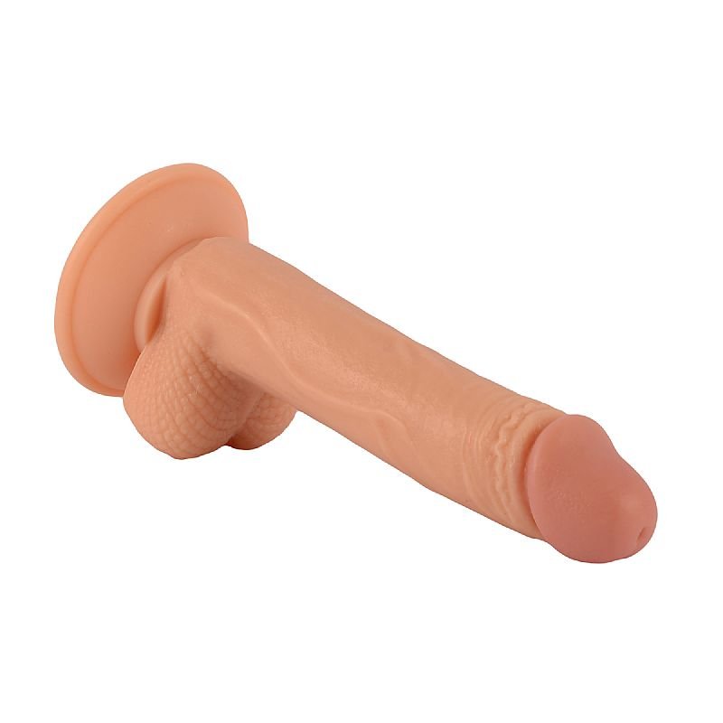 Pênis Realístico Mr. Rude 6 com ventosa - 20,0X 3,8 cm