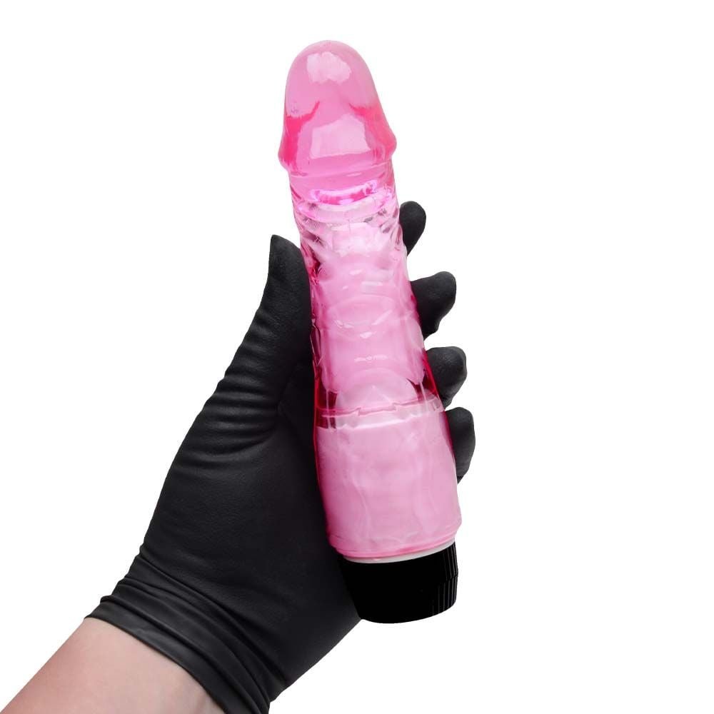 Pênis Realístico Vibrador 18,5 X 4cm Jelly Sexy Import