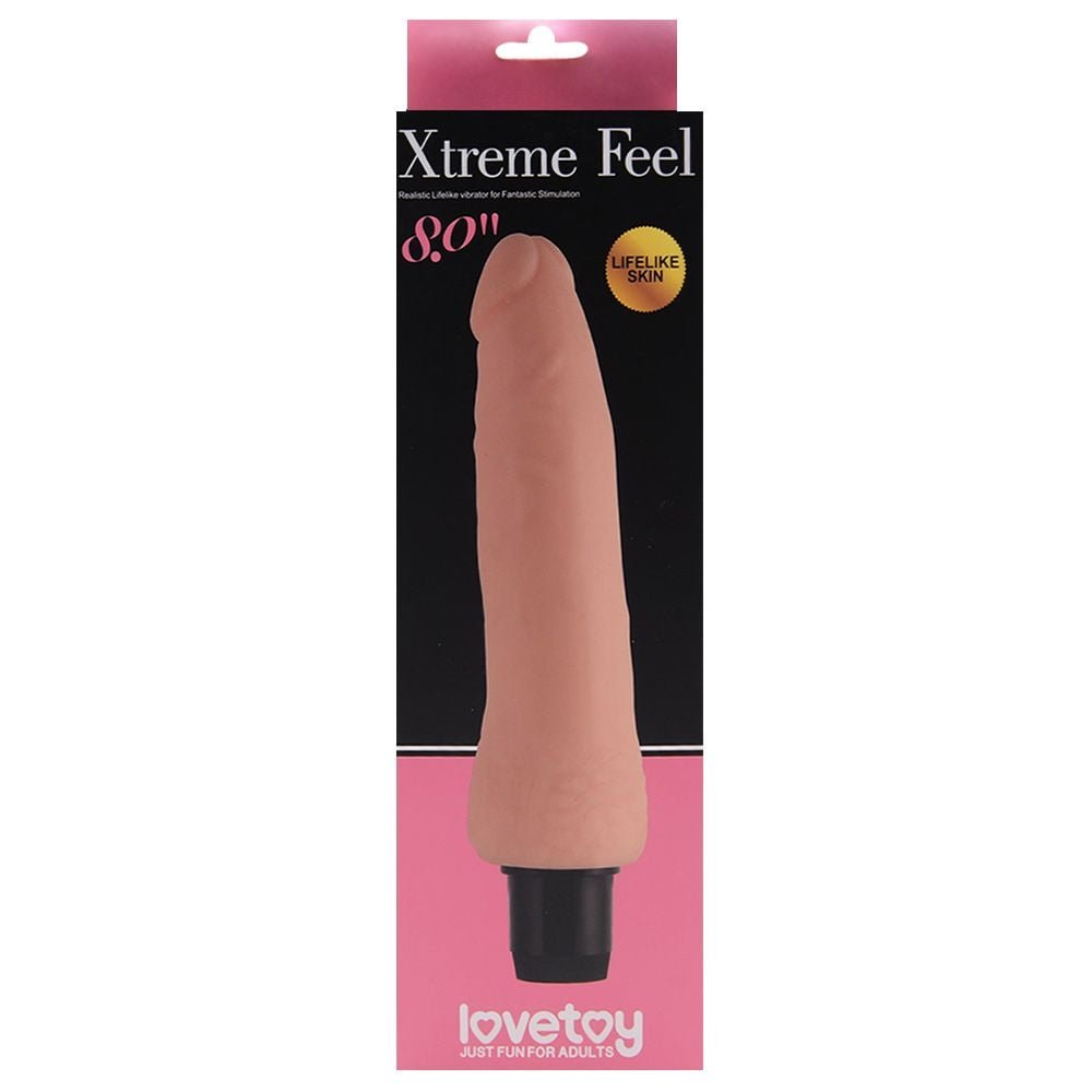 Pênis Realístico Vibrador 8.0 Lovetoy Vipmix