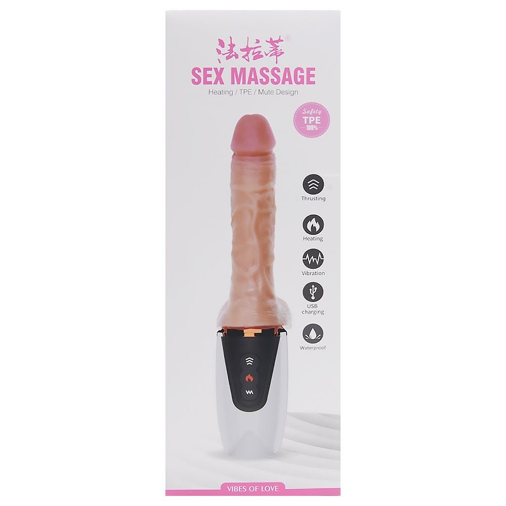 Pênis Realístico Vibrador Sex Massage Dibe Sexy Import