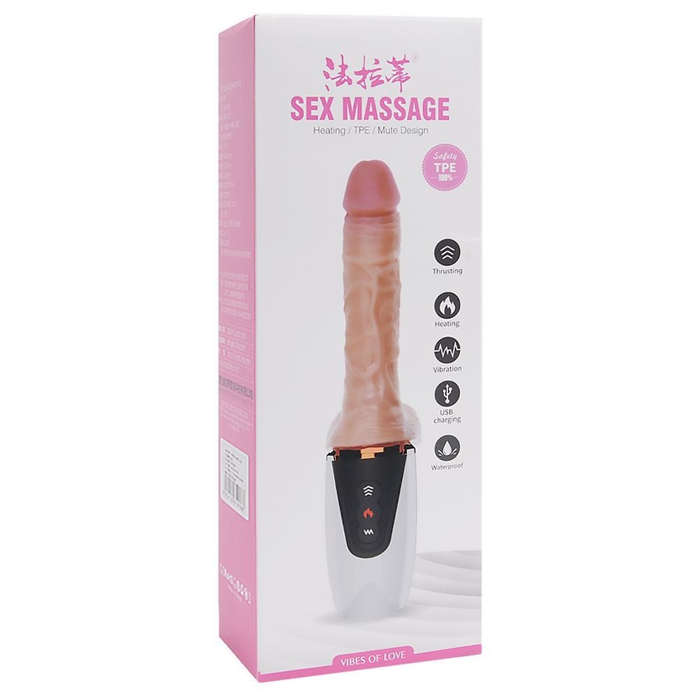Pênis Realístico Vibrador Sex Massage Dibe Sexy Import