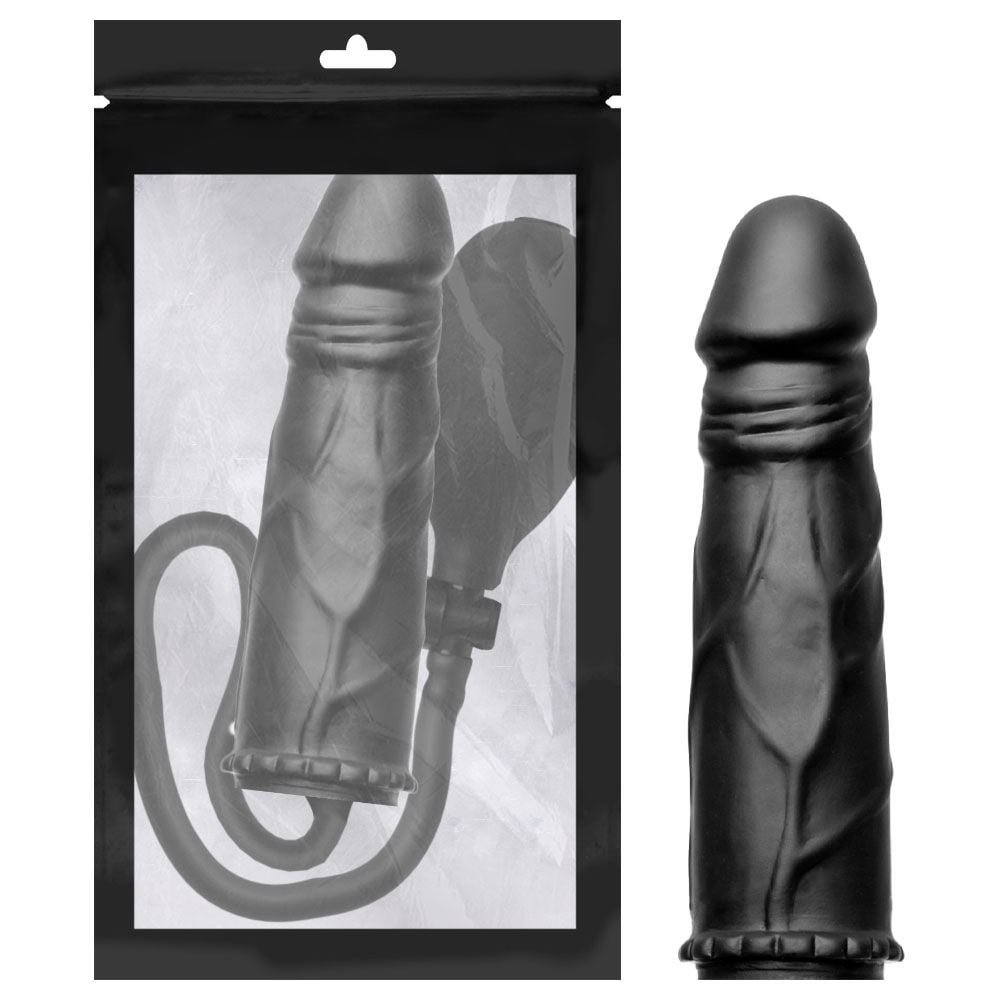 Pênis Silicone Inflável 14,5 X 3,3cm Sexy Import